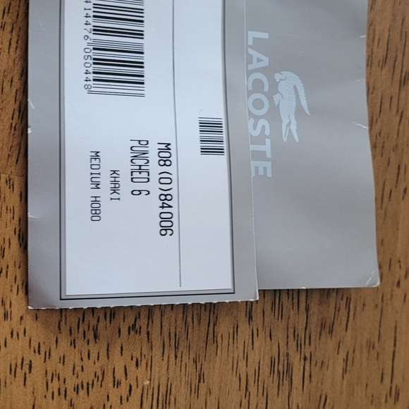 LACOSTE khaki bag - Picture 8 of 9